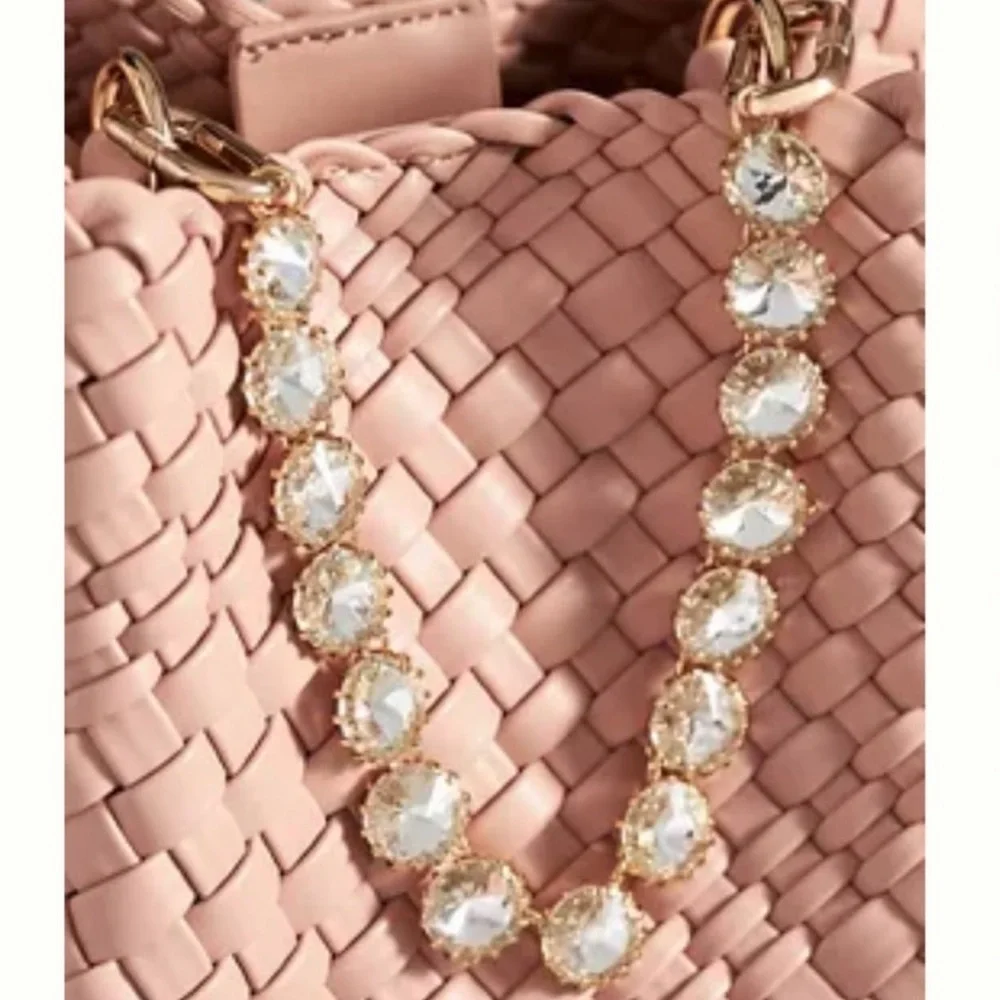 Anthropologie Crystal Chain Bag Charm | NWT